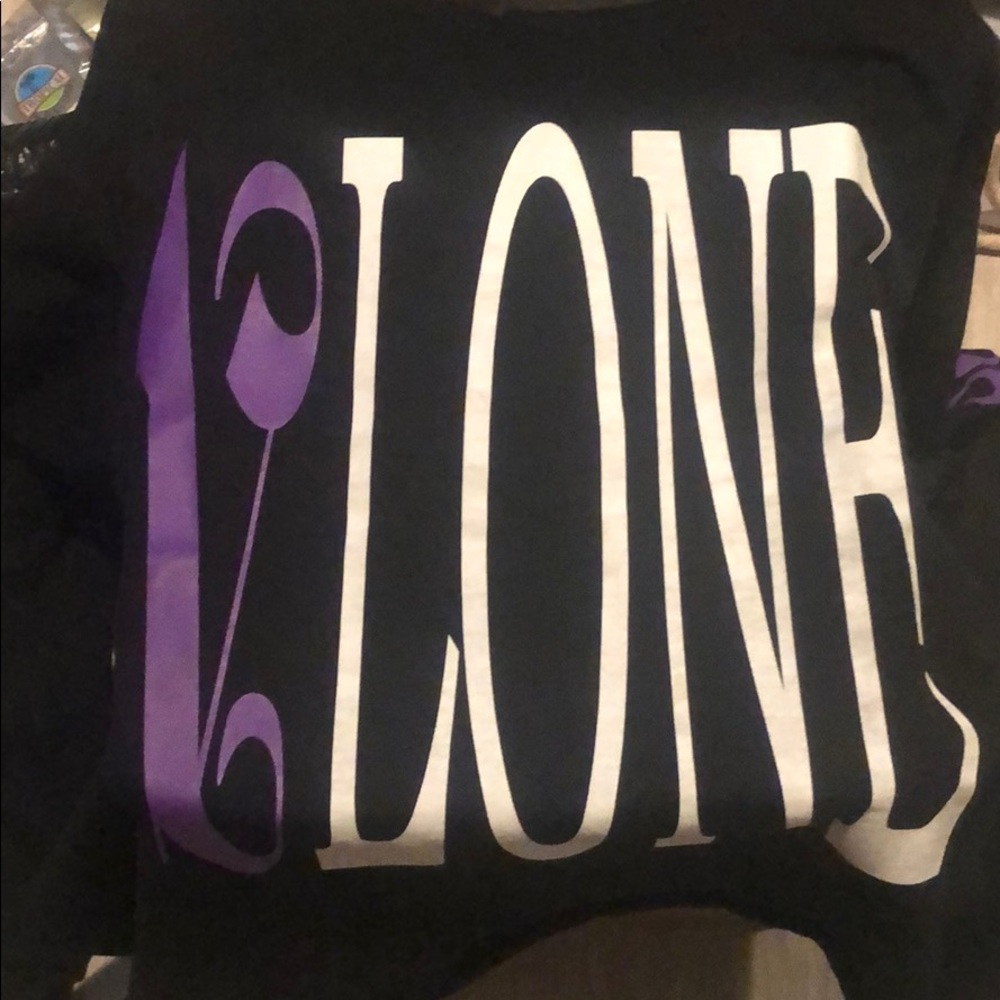 Palm Angels VLONE BLACK SWEATSHIRT